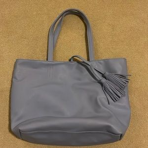 Light Blue/Lavender Tote Bag